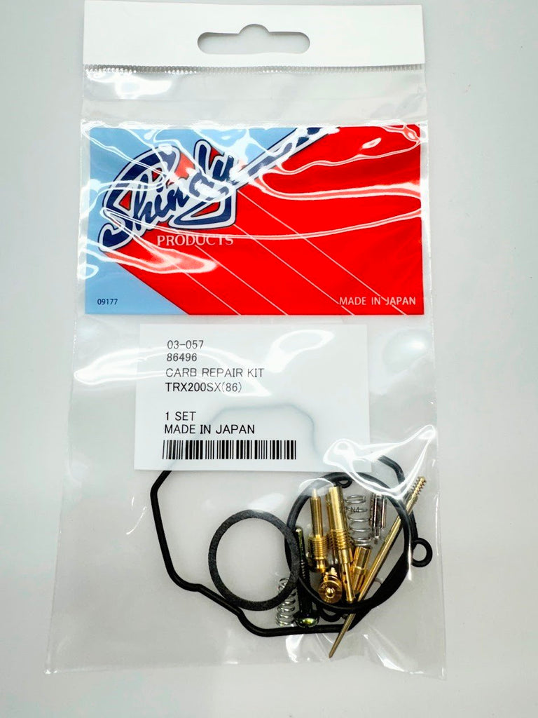 HONDA TRX200SX 1986 CARB CARBURETOR REBUILD KIT TRX-200SX - Made In Ja