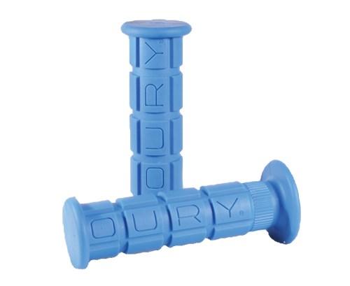 Oury Classic Manopole MTB Senza Flangia – BLU – Presa Morbida E Ammortizzata Per Mountain Bike