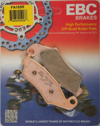 EBC FA185R R Series Sintered Brake Pads Honda CR125R 95-07, CRF150F 03-14 FRONT