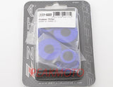 ZETA - ZE37-0322 - Rubber Killer Handlebar Aluminum Bushings, Blue
