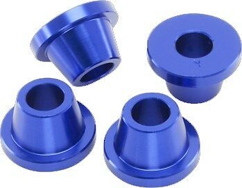 ZETA - ZE37-0341 - Rubber Killer Handlebar Aluminum Bushing, Blue