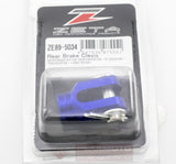 ZETA - ZE89-5034 Rear Brake Clevis Blue Yamaha YZ80 YZ85 1994-2017, YFZ450 04-10