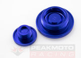 ZETA ZE89-1422 Blue Engine Plugs Yamaha YZ450F 06-09, YFZ450 04-05, WR250F 03-14