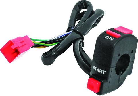 K&S 12-0202 Right Side Starter/Stop Switch HONDA XR650L Style 35013-MY6-670