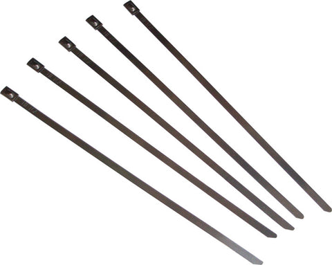 Helix Racing STAINLESS STEEL CABLE TIES, 14" 5 PACK | 304-0514