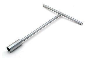 Motion Pro T-Handle Socket 14mm  08-0097 Chrome Vanadium, Nickel Pewter Finish