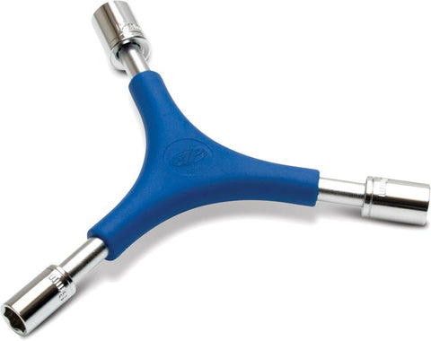 Motion Pro 08-0547 8, 10, 12mm Hex Socket Combo Y-Drive Wrench 4, 5, 6 Hex Drive