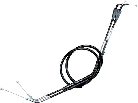 Motion Pro - 03-0398 - Black Vinyl Push/Pull Throttle Cable Set
