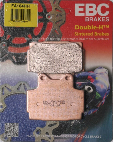 EBC - FA104HH - Double-H Sintered Brake Pads - Made In USA