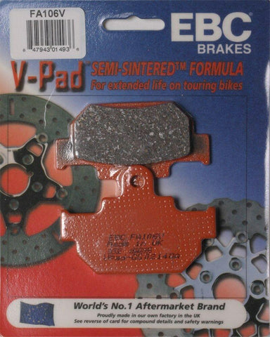 EBC FA106V Touring Bike Semi-Sintered V Brake Pads