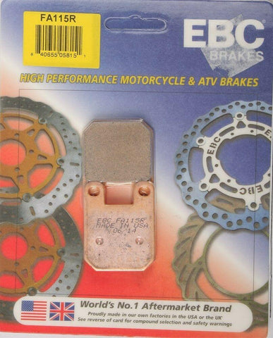 EBC - FA115R - R Series Sintered Brake Pads - Made In USA