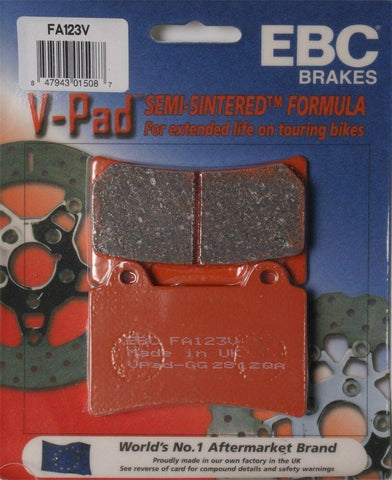 EBC FA123V Touring Bike Semi-Sintered V Brake Pads