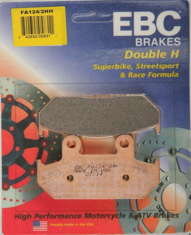 EBC - FA124/2HH - Double-H Sintered Brake Pads - Made In USA