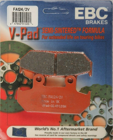 EBC FA124/2V Touring Bike Semi-Sintered V Brake Pads