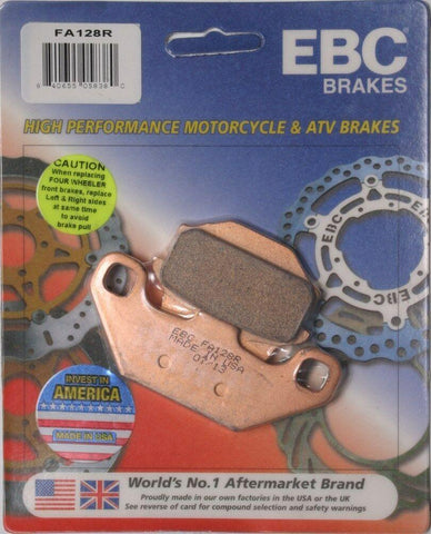 EBC - FA128R - R Series Sintered Brake Pads Kawasaki KSF250 Mojave 87-04 FRONT