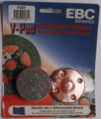 EBC FA12V Touring Bike Semi-Sintered V Brake Pads