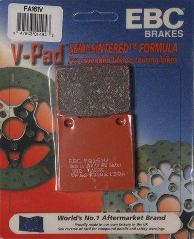 EBC FA161V Touring Bike Semi-Sintered V Brake Pads
