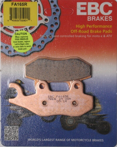EBC - FA165R - R Series Sintered Brake Pads - Made In USA