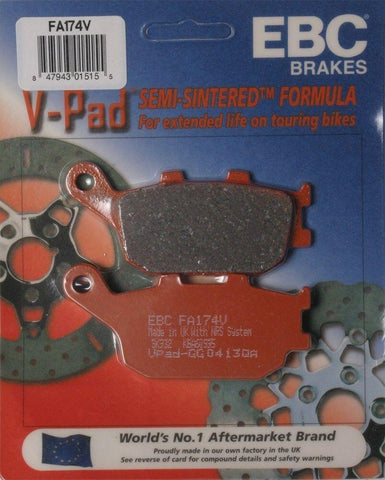 EBC FA174V Touring Bike Semi-Sintered V Brake Pads