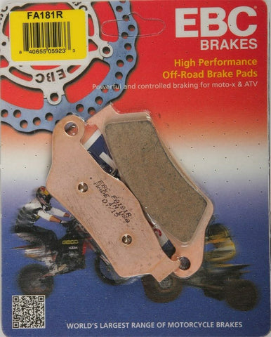 EBC - FA181R - R Series Sintered Brake Pads - Made In USA