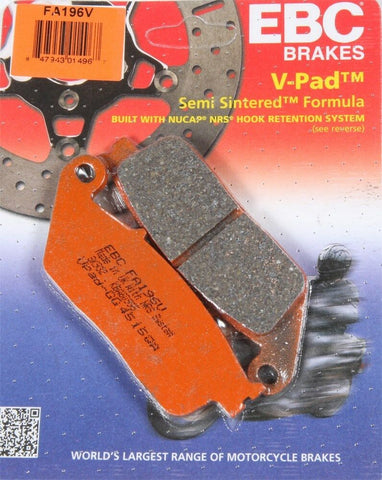 EBC FA196V Touring Bike Semi-Sintered V Brake Pads