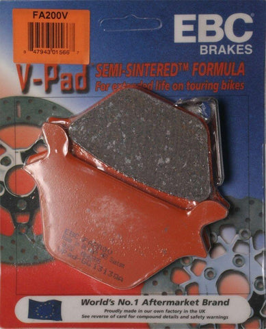 EBC FA200V Touring Bike Semi-Sintered V Brake Pads