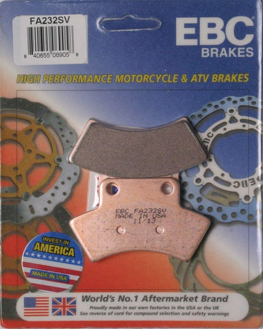 EBC FA232SV SV Series Severe Duty Brake Pads (Made In USA)