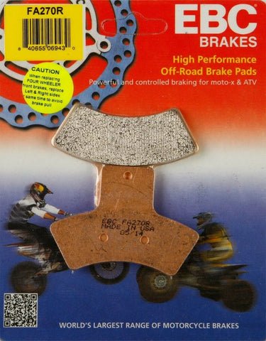EBC - FA270R - R Series Sintered Brake Pads - Made In USA