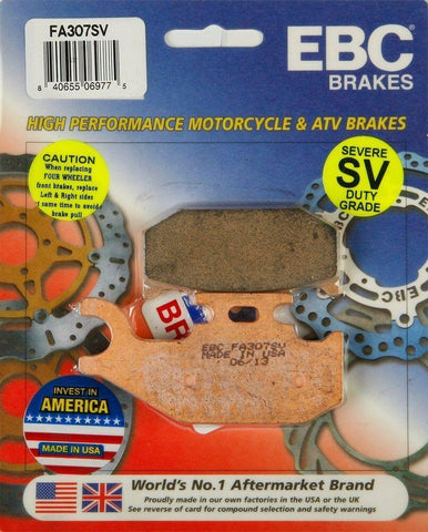 EBC FA307SV SV Series Severe Duty Brake Pads (Made In USA)