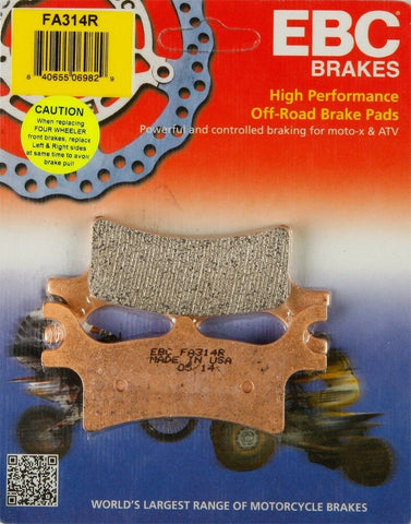 EBC - FA314R - R Series Sintered Brake Pads - Made In USA