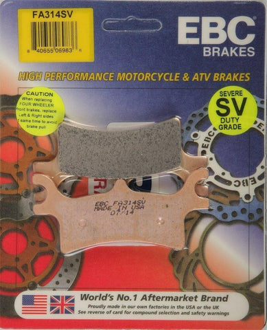 EBC FA314SV SV Series Severe Duty Brake Pads (Made In USA)
