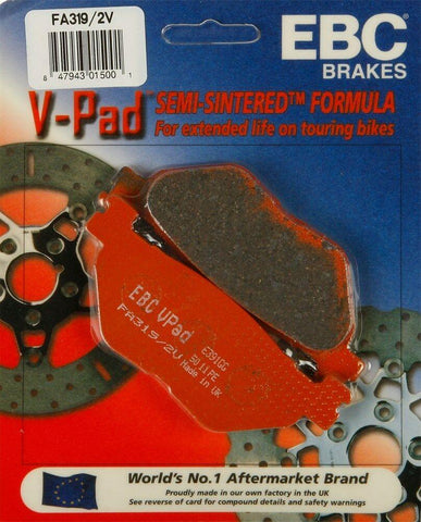 EBC FA319/2V Touring Bike Semi-Sintered V Brake Pads