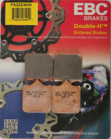 EBC - FA322/4HH - Double-H Sintered Brake Pads - Made In USA