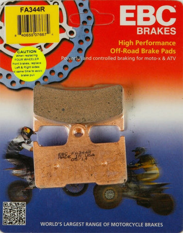 EBC - FA344R - R Series Sintered Brake Pads - Made In USA