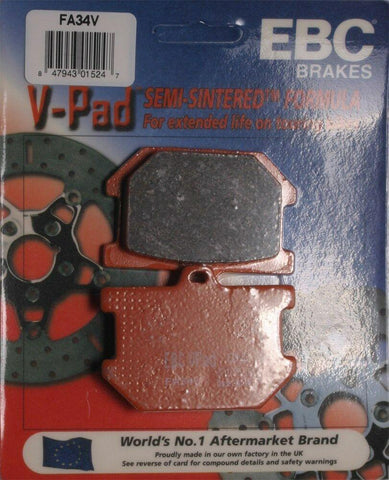 EBC FA34V Touring Bike Semi-Sintered V Brake Pads