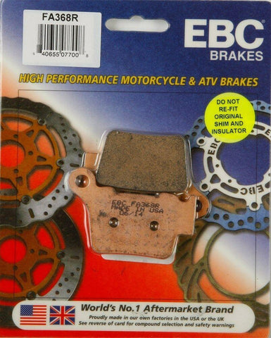EBC - FA368R - R Series Sintered Brake Pads - Made In USA