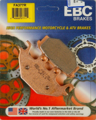 EBC - FA377R - R Series Sintered Brake Pads - Made In USA