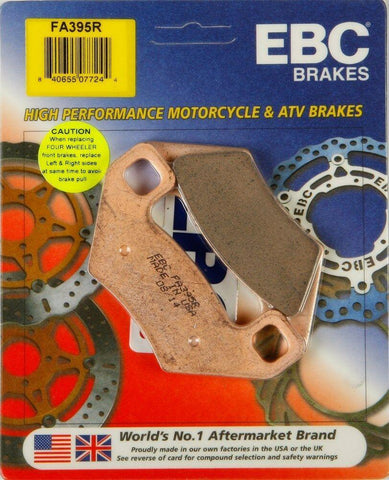 EBC - FA395R - R Series Sintered Brake Pads - Made In USA