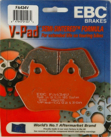EBC FA434V Touring Bike Semi-Sintered V Brake Pads