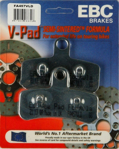 EBC - FA457VLD - VLD Limited Edition Chrome Backed Brake Pads