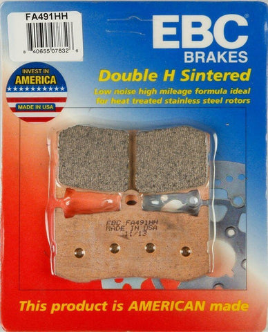 EBC - FA491HH - Double-H Sintered Brake Pads - Made In USA