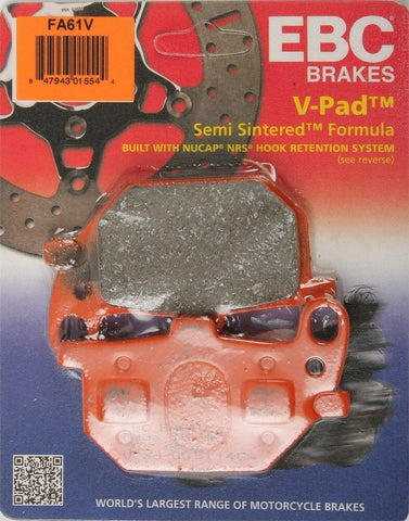 EBC FA61V Touring Bike Semi-Sintered V Brake Pads