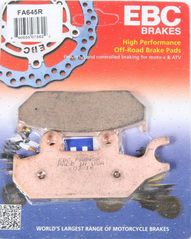EBC - FA645R - R Series Sintered Brake Pads - Made In USA