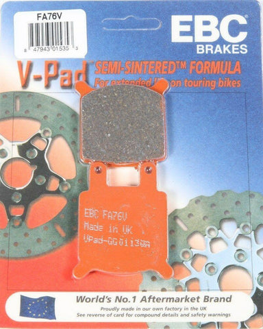 EBC FA76V Touring Bike Semi-Sintered V Brake Pads