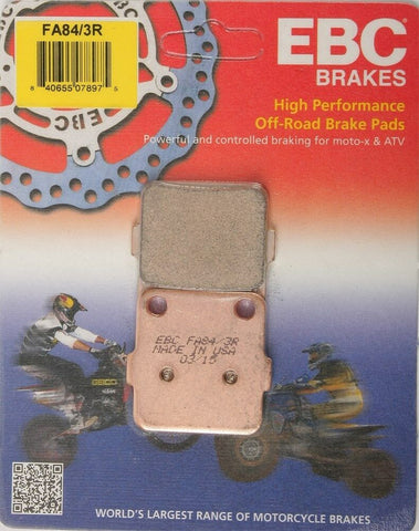 EBC - FA84/3R - R Series Sintered Brake Pads Yamaha YZ80 YZ85 1993-2016 REAR