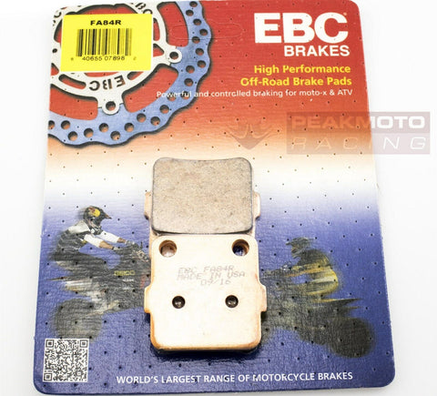 EBC FA84R R Series Sintered Brake Pads Honda CR80R CR85R 86+,CRF150R 07-14 FRONT