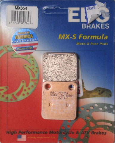 EBC - MXS54 - MXS Series Race Sintered Brake Pads