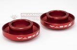 ZETA ZE93-2202 Fast Rear Wheel Spacers Red Kawasaki KX250F 04-17, KX450F 06-17