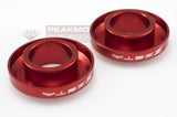 ZETA ZE93-2202 Fast Rear Wheel Spacers Red Kawasaki KX250F 04-17, KX450F 06-17