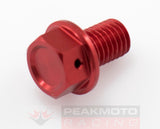 ZETA - ZE58-1323 - Magnetic Drain Plug, Red M10x15mm 1.5mm Pitch